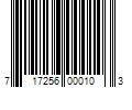 Barcode Image for UPC code 717256000103