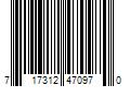 Barcode Image for UPC code 717312470970