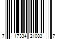 Barcode Image for UPC code 717334210837