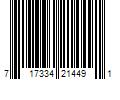 Barcode Image for UPC code 717334214491