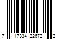 Barcode Image for UPC code 717334226722