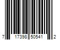 Barcode Image for UPC code 717398505412