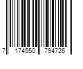 Barcode Image for UPC code 7174550794726