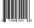 Barcode Image for UPC code 717489700016