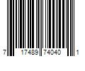 Barcode Image for UPC code 717489740401