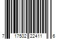 Barcode Image for UPC code 717502224116