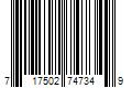 Barcode Image for UPC code 717502747349