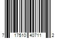 Barcode Image for UPC code 717510407112