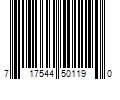 Barcode Image for UPC code 717544501190