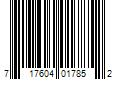 Barcode Image for UPC code 717604017852