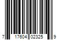 Barcode Image for UPC code 717604023259