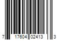 Barcode Image for UPC code 717604024133