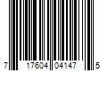 Barcode Image for UPC code 717604041475