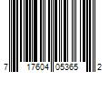 Barcode Image for UPC code 717604053652