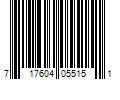 Barcode Image for UPC code 717604055151