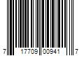 Barcode Image for UPC code 717709009417