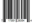 Barcode Image for UPC code 717851260544