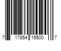 Barcode Image for UPC code 717854155007