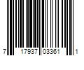 Barcode Image for UPC code 717937033611