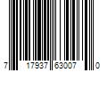 Barcode Image for UPC code 717937630070