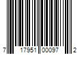 Barcode Image for UPC code 717951000972