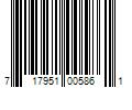 Barcode Image for UPC code 717951005861