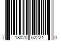 Barcode Image for UPC code 718020522210