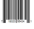 Barcode Image for UPC code 718020554341