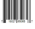 Barcode Image for UPC code 718027650657