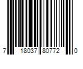 Barcode Image for UPC code 718037807720