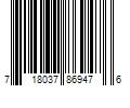 Barcode Image for UPC code 718037869476