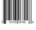 Barcode Image for UPC code 718103067928