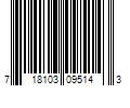 Barcode Image for UPC code 718103095143