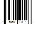 Barcode Image for UPC code 718103100977