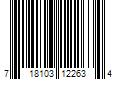 Barcode Image for UPC code 718103122634