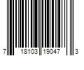 Barcode Image for UPC code 718103190473