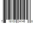 Barcode Image for UPC code 718103241458