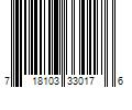 Barcode Image for UPC code 718103330176