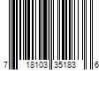 Barcode Image for UPC code 718103351836