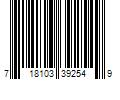 Barcode Image for UPC code 718103392549