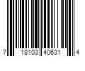 Barcode Image for UPC code 718103406314