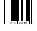 Barcode Image for UPC code 718117708497