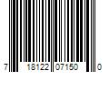 Barcode Image for UPC code 718122071500