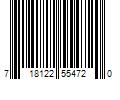 Barcode Image for UPC code 718122554720