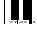 Barcode Image for UPC code 718122780198