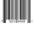 Barcode Image for UPC code 718212840061