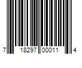 Barcode Image for UPC code 718297000114