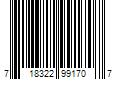 Barcode Image for UPC code 718322991707