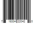 Barcode Image for UPC code 718334220420