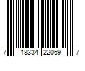 Barcode Image for UPC code 718334220697